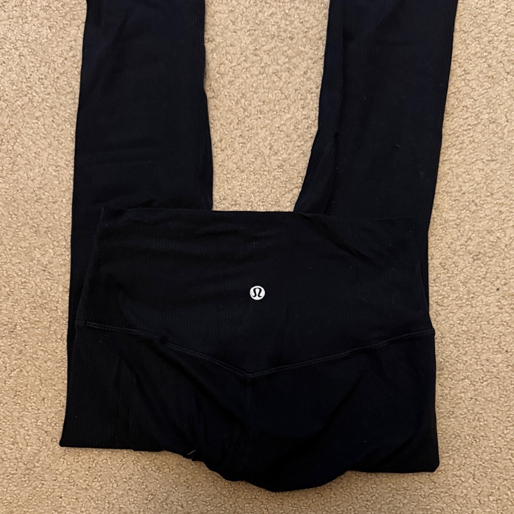 lululemon athletica Ribbed Align Black Leggings 25 in - Picture 3 of 5
